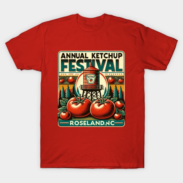 Ketchup Festival T-Shirt by Fitzufilms